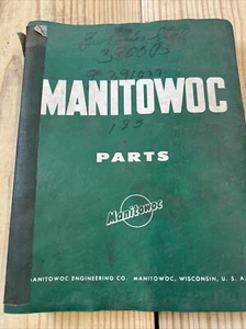 Manitowoc 3900B Teilehandbuch Serie # 391027 Original OEM gebraucht kostenloser Versand - Bild 1 von 9