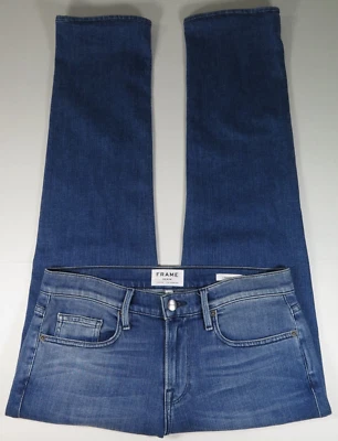 Frame Denim Bradbury Blue Jeans Mens Slim Fit Cotton Stretch USA Size 30/32x29 - Image 1 of 4