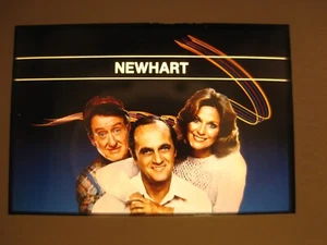 Newhart CBS TV Show 35mm Promo Title Slide Used by WSEE-TV Erie PA - Picture 1 of 3
