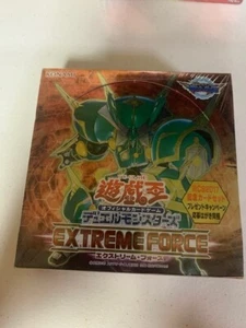 Konami Yu-Gi-Oh! Duel Monsters OCG Extreme Force Booster Set - Nuovo e Sigillato Jap - Foto 1 di 1