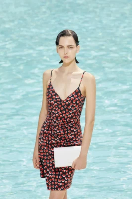 CHIARA BONI LA PETITE ROBE Yoon Dress Ladybird Red Print 6 $695 - Image 1 of 4