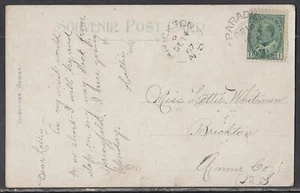 Canada - Dec 1, 1907 Paradise & Brickton, NS Split Ring Cancel on Domestic Card - Picture 1 of 2