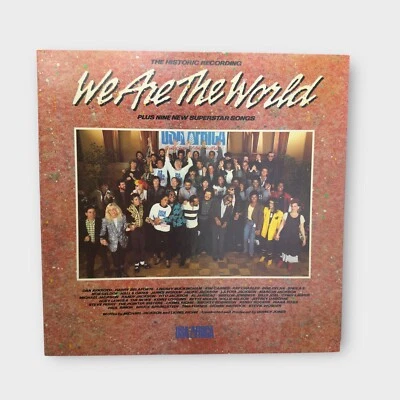 We Are The World USA For Africa 1985 LP Vinyl Record Columbia USA 40043 Mint - Image 1 of 4