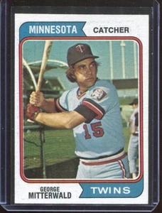 1974 Topps Baseball # 249 George Mitterwald (NM-MT) Near Mint to Mint - Picture 1 of 2