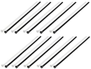 Dorman 83762 12 In. Reusable Black and White Wire Ties, 20 Pack - Bild 1 von 1