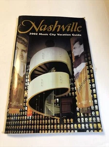 2002 Nashville Tennessee Music City Vacation Guide Brochure booklet travel tour - Bild 1 von 4