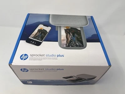 HP Sprocket Studio Plus Wi-Fi Portable Printer - 4x6” Photo Printer - Image 1 of 4