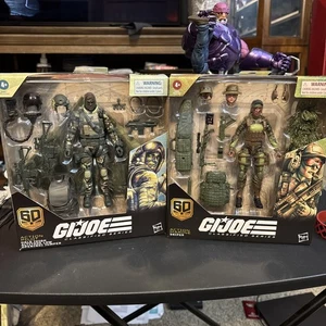 Hasbro G.I. Joe Classified Action Marine Sniper & HALO Action Pilot. - Foto 1 di 10