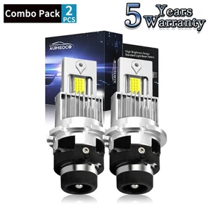 For Mazda 3 2004-2013 LED Headlight High Low Beam Bulbs D2S HID Replacement 240W - Picture 1 of 13