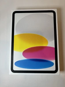 New WiFi Only Apple iPad 10th Gen 64GB Silver - Picture 1 of 3