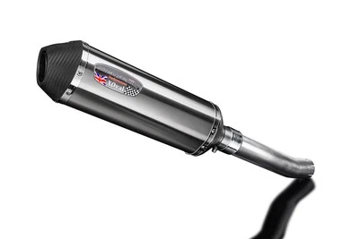 Yamaha XT700 Tenere 2019-2024 Slip On 13.5" X-Oval Kit de silenciador de escape de acero inoxidable Foto 1 de 4