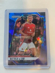 2024-25 PANINI PRIZM MATTHIJS DE LIGT BLUE ICE #125 /75 (BLUE ICE)  READ AD!!!!! - Picture 1 of 15