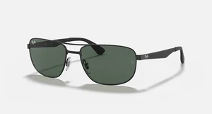 Ray-Ban RB3528 006/71 Sonnenbrille mattschwarz - dunkelgrün Gr: 61 - Bild 1 von 6