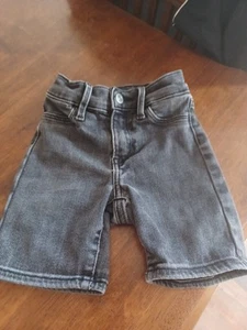 Girls Jean Shorts By Old Navy Ballerina Black-Wash - Picture 1 of 5