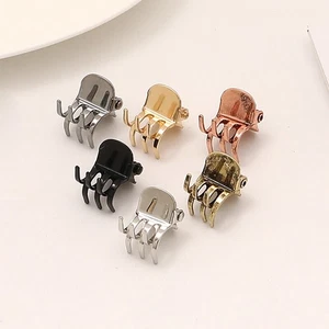 Mini Hair Claw Metal Tiny Hair Jaw Clips Hair Clamp Barrattes Butterfly - Picture 1 of 13