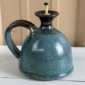 Studio Pottery di Goertzen Pottery lampada candela olio Goshen smalto indiano acqua - Foto 1 di 8