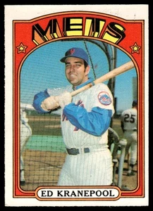 1972 O-Pee-Chee Ed Kranepool New York Mets #181 - Picture 1 of 2