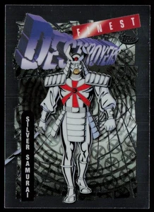 SILVER SAMURAI 2025 TOPPS FINEST X-MEN '97 DESTRUCTORES POCO COMÚN #73 - Imagen 1 de 2