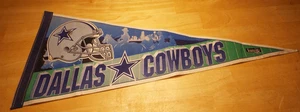 Banderín vintage de los Dallas Cowboys paisaje urbano - Imagen 1 de 4