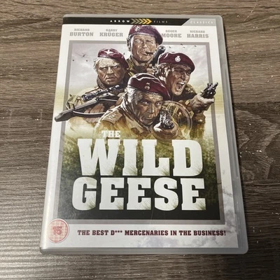 The Wild Geese DVD (1978) Richard Burton, Roger Moore Region 2 - Image 1 of 4