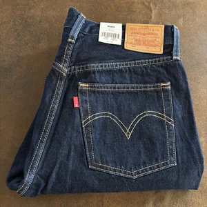 Levis Premium 501 Original Damen 28X30 Blau Denim Jeans Straight Leg Button Fly - Bild 1 von 18