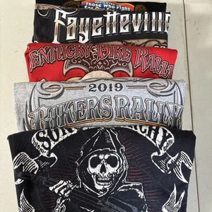 Herren Shirt Lot großes Konvolut Set Wiederverkauf Biker Rallye Sturgis Fayetteville Austin - Bild 1 von 12