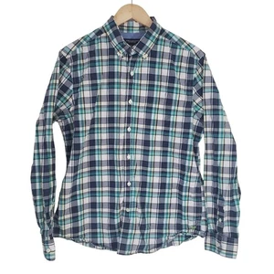 American Eagle Mens Plaid Button Down Shirt Size L Athletic Fit Casual Everyday - Picture 1 of 5