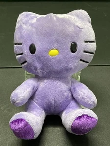 Peluche Build A Bear BAB Hello Kitty púrpura pequeño de 8" - Imagen 1 de 12