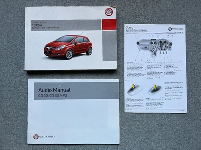 Vauxhall Corsa Owners Handbook / Manual 06-10 - Image 1 of 4