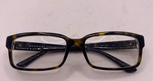 BVLGARI FRAMES ONLY EYEGLASSES 3014 504 BROWN TORTOISE 56-17-140 ITALY - Picture 1 of 9