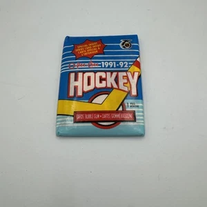 1991- 92 O-PEE-CHEE OPC NHL HOCKEY CARD WAX PACK SEALED One Pack - Imagen 1 de 2