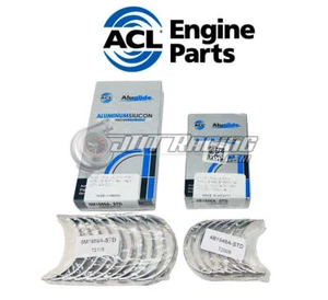 ACL Main and Rod Bearings for 90-01 Acura Honda B16A B17A B18A B18B B20B - Picture 1 of 6