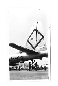 Foto orig 1949 LUCKY LADY II 1° circumnavigazione aereo coda - Foto 1 di 2