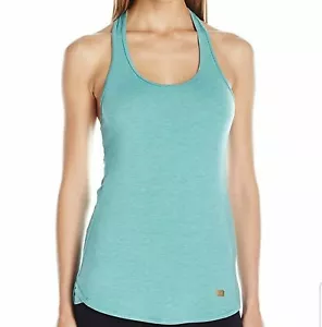 Asics Fit-Sana Crossback Tank Kingfisher Scoop Neck, Sea Green, Med - Nuevo - Imagen 1 de 4