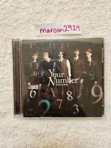 Álbum japonés SHINee Your Number - Primera edición limitada - Sin tarjeta fotográfica [VENDEDOR DE EE. UU.] - Imagen 1 de 19