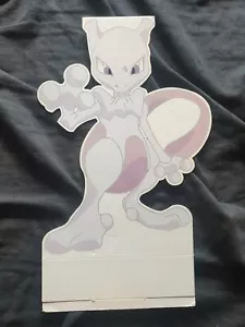 MEWTWO Pokemon Official Nintendo Magazine Card Stand Up 10 Inch RARE - Picture 1 of 3
