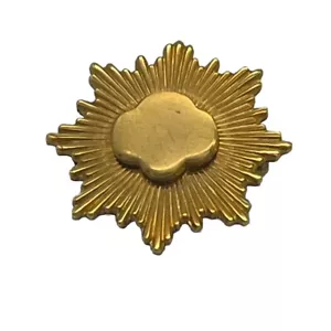 SPILLA PREMIO ORO ragazza scout premio più alto guadagnato oro giallo riempita 1/10 10K - Foto 1 di 4