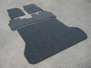 Anthracite Car Mats - Toyota Land Cruiser VX80 1990-98 + Boot Mat + Fixing Holes - Picture 1 of 1