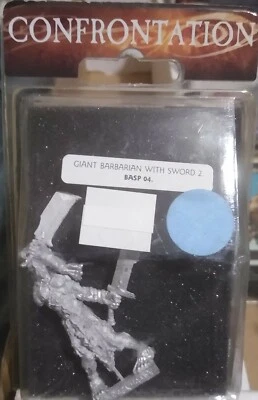 Rackham Confrontation. Giant Barbarian w/Swords #2. BASP04. NEW. English Cards - Image 1 of 3