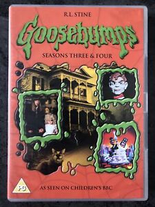 Goosebumps DVD Seasons 3 4 (2013) 5 Disc Set R.L. Stine 30 Stories Cert PG