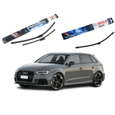 Kit Coppia Spazzole Tergi Anteriore + Posteriore A836S+A332H Adat. Audi A3 (8V1) - Immagine 1 di 4