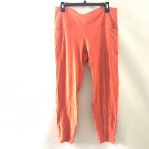 Patagonia Women’s Odor Control Maipo 7/8 Stash Leggings Size XL Pimentos Red New - Bild 1 von 7