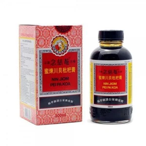 Nin Jiom Pei Pa Koa Natural Herbal TCM Sore Throat Cough Syrup 300ml - Picture 1 of 2