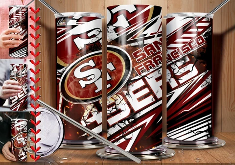 49ers 20 oz Tumbler Cover