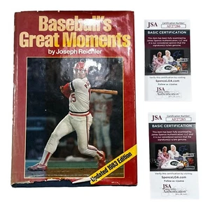 1983 Baseball’s Greatest Moments Signed Autographed Early Wynn Bobo Holloman JSA - Picture 1 of 4