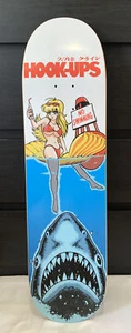 Hook-Ups No Swimming Skateboard Deck Jeremy Klein Transparent Top Logo 2011 - Picture 1 of 2
