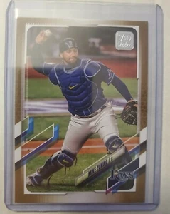Mike Zunino 2021 Topps Serie 2 Oro Paralelo 290/2021 Tampa Bay Rays #430 - Imagen 1 de 4