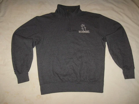 Richmond Spiders Sweatshirt JanSport Men's Small NCAA U of R Virginia Zip Collar Cover