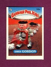 1986 TOPPS GARBAGE PAIL KIDS SERIES 4 MISCUT ERROR #166a GORED GORDON