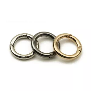 Buchse O Ring Zum Öffnen Schlüsselring Tasche Gurtband Schnalle Dog Kette Sna æ - Bild 1 von 22